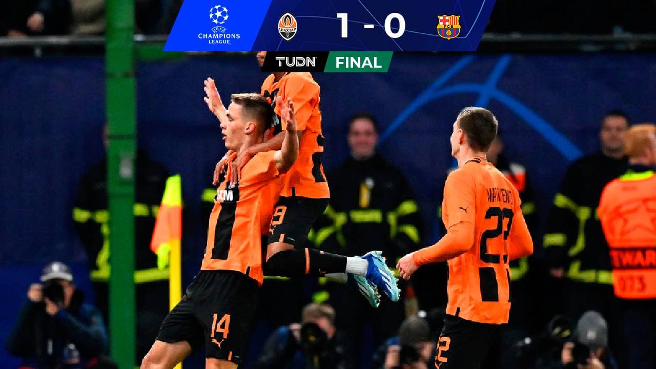 Barcelona es sorprendido y cae ante el Shakhtar en Hamburgo