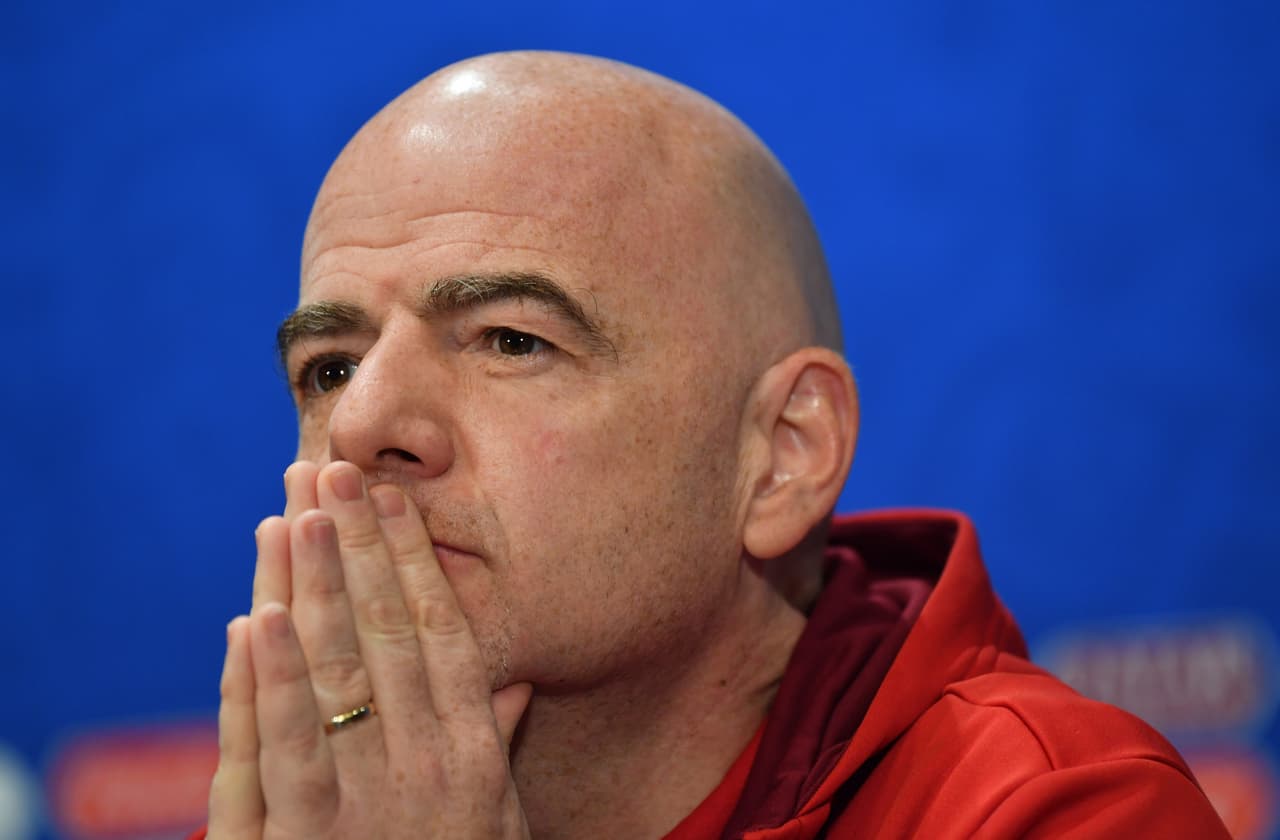 El presidente de la FIFA llama “idiotas” a quienes echaron a perder la Final de la Libertadores 