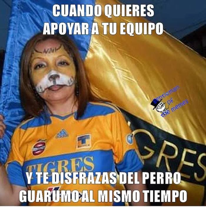 La goleada de Tigres sobre Rayados en el Clásico Regio provocó varios memes