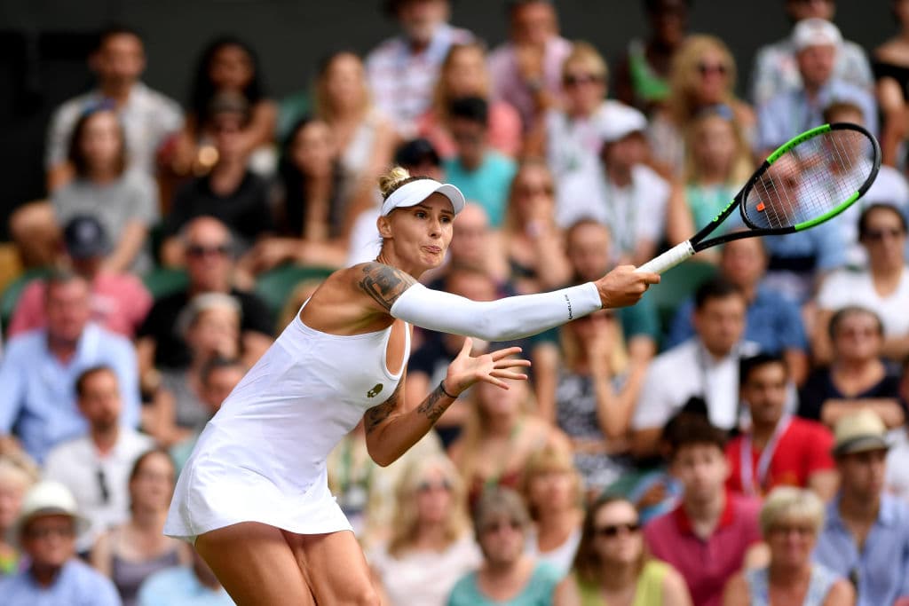 La eslovena Polona Hercog tiene 28 años y está en el puesto 60 de la WTA y estuvo muy cerca de doblegar a Cori Gauff.