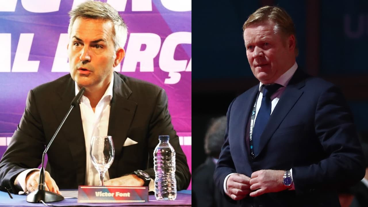 Apenas llegó y Koeman corre riesgo de irse, aunque gane triplete