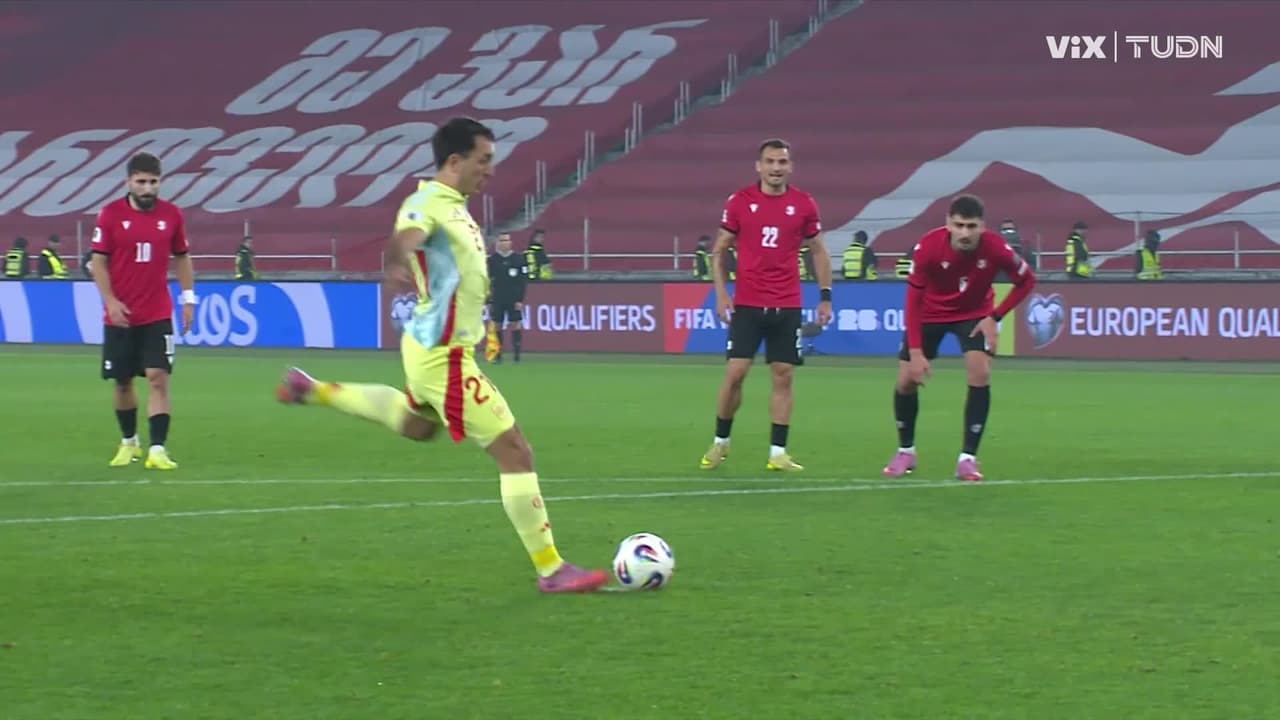 ¡Golazo de España! ¡Locura de penal de Mikel Oyarzabal!