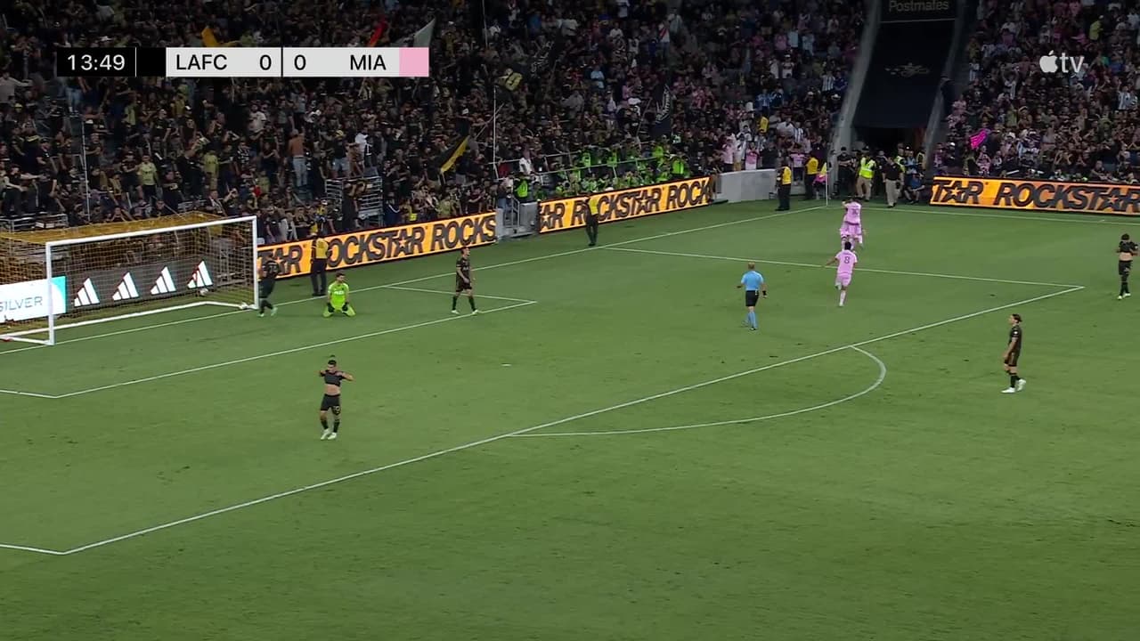 ¡Gol de Inter Miami! Facu Farías pone el 1-0 sobre LAFC