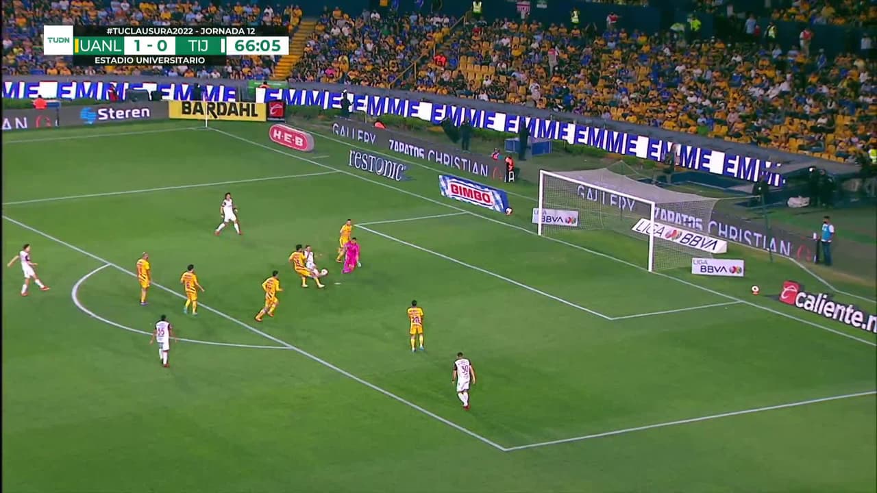 ¡TIRO ATAJADO! disparo por Facundo Ferreyra.