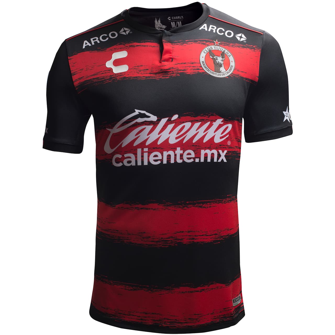 La playera de Xolos de Tijuana, equipo revelación de la década. También disponible en 
<a href="http://www.univisiondeportesfanshop.com" target="_blank">univisiondeportesfanshop.com</a>