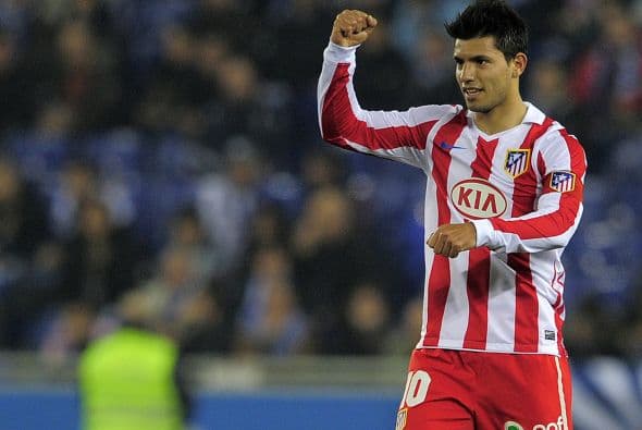 El 'Kun' hizo el 1-0 en favor del 'Atleti'.