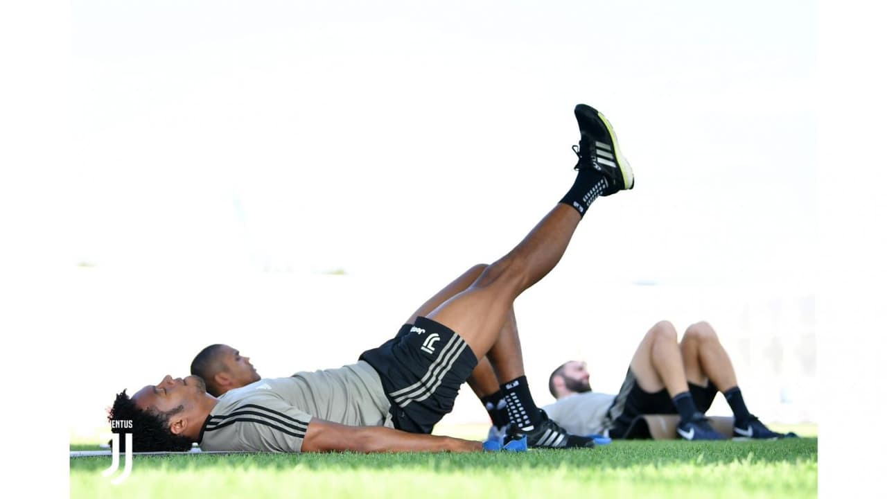 Los trabajos fueron de acondicionamiento físico, estiramiento y trote para ir poco a poco.