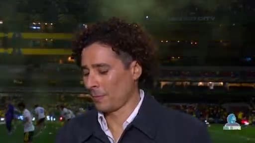 Ochoa casi se quiebra al revivir su carrera en América