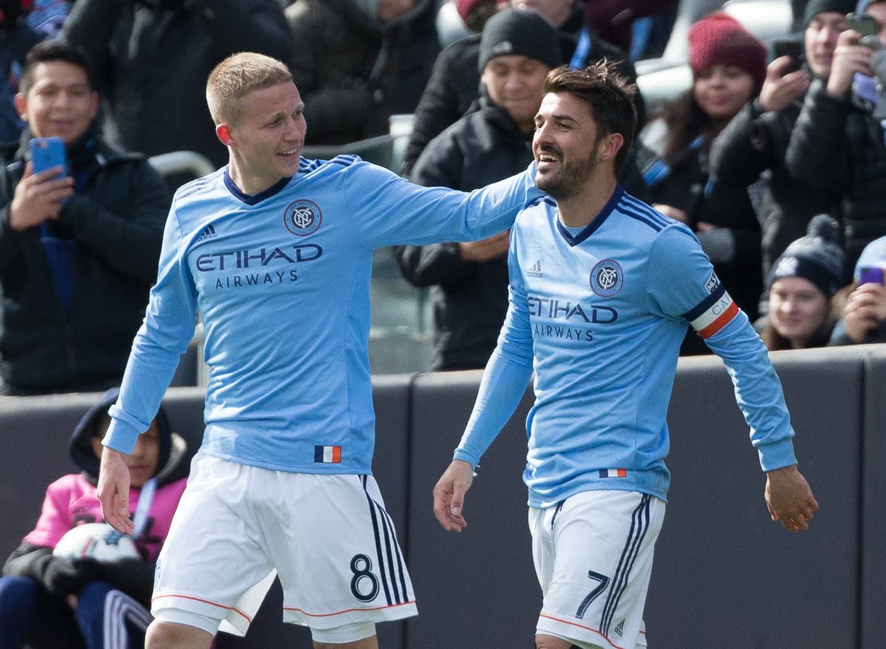Guerrero vikingo toma el relevo del 'Guaje' Villa como capitán de New York City FC