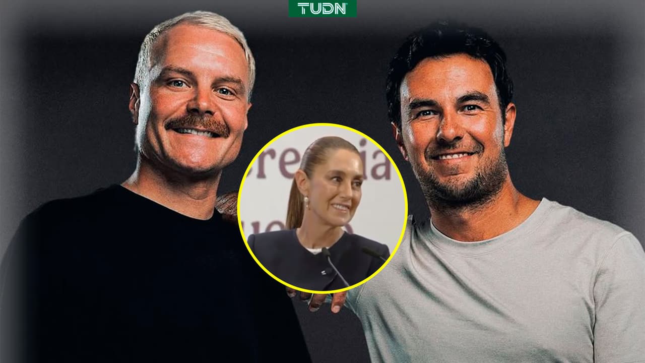 Sheinbaum y el Club América reaccionan a regreso de Checo Pérez a F1