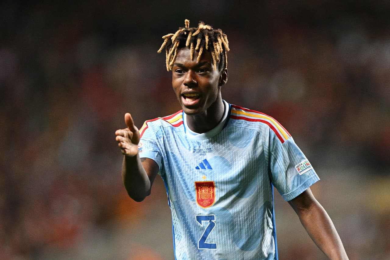 Nico Williams debutó con la selección española.