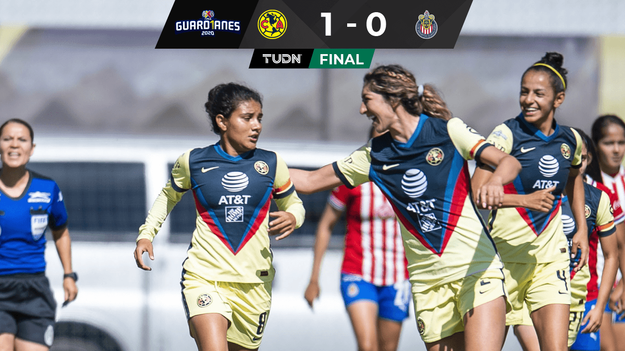 Con gol de Cassandra Cuevas, América saca ventaja ante Chivas