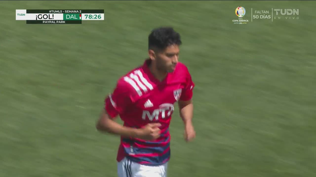 ¿Cómo lo hizo? Ricardo Pepi en una gran jugada pone el 3-1 de FC Dallas