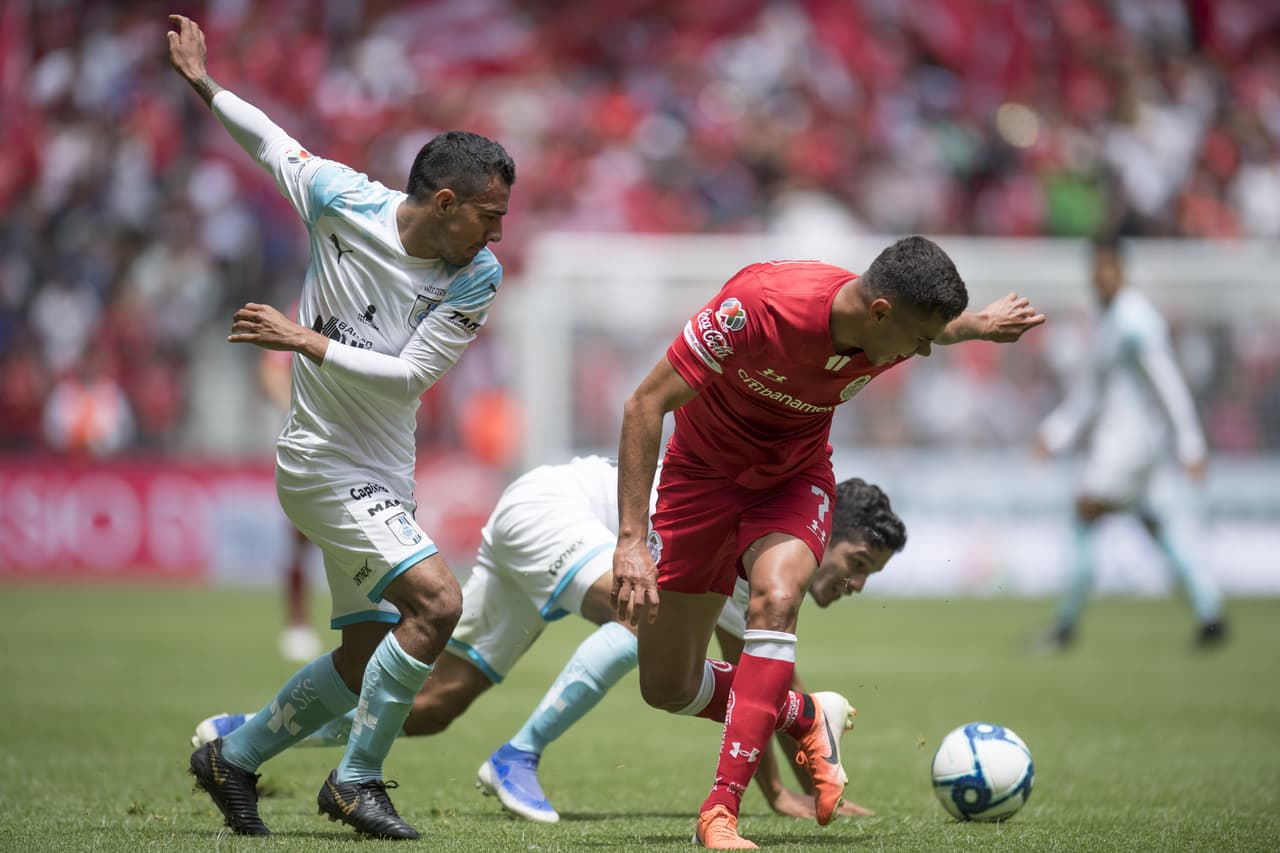 Partido correspondiente a la Jornada 1 del Apertura 2019 en el que el Querétaro se impuso 0-2 al Toluca en el Nemesio Diez.
<br>