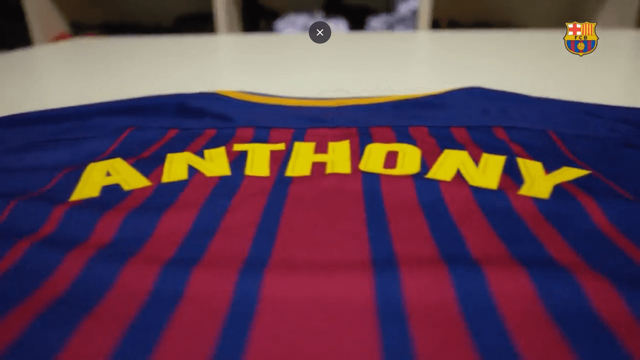 Sin duda, una experiencia que difícilmente podrá olvidar como un barcelonista más.