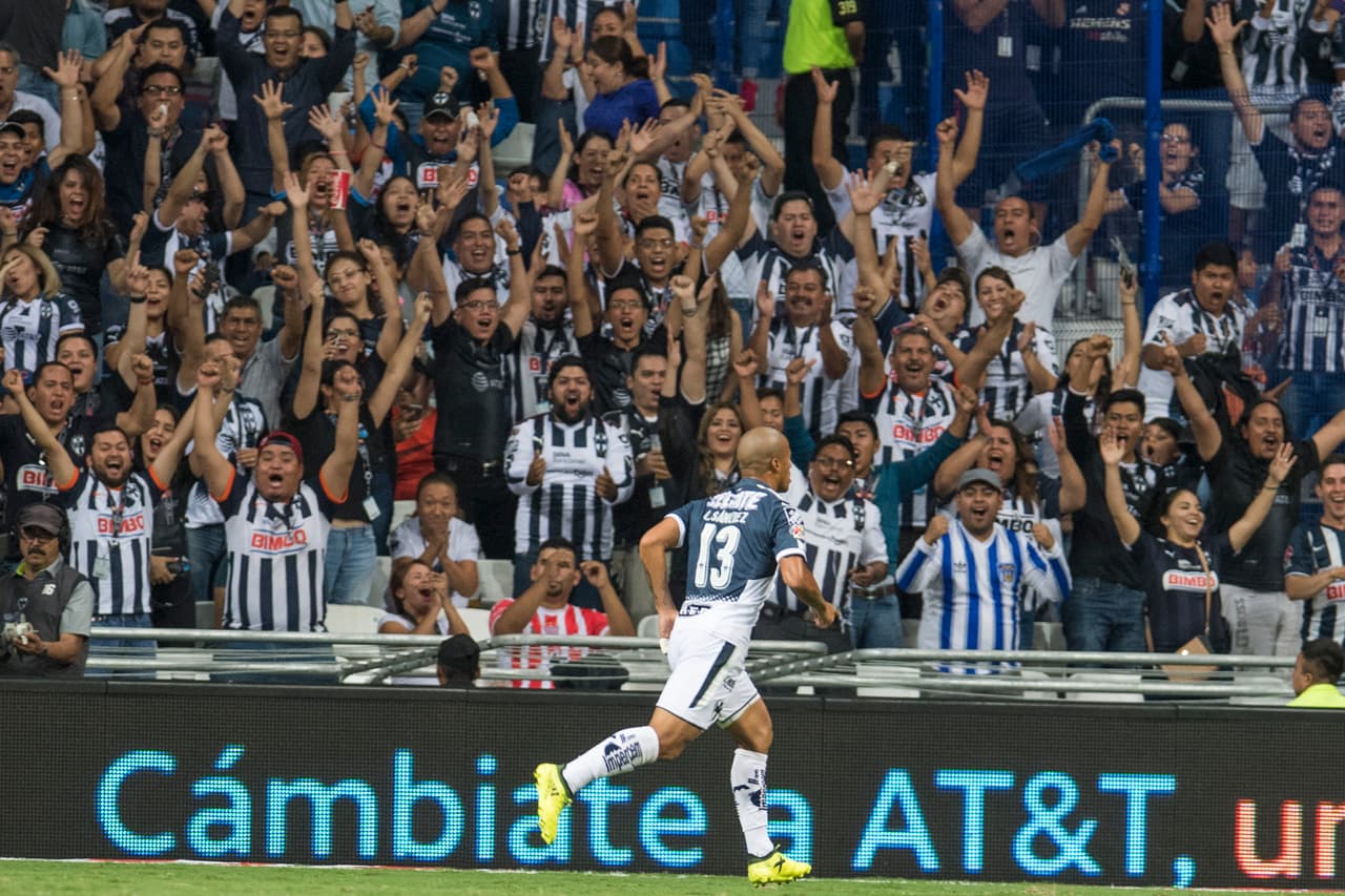 Fue hasta el minuto 55 que Monterrey logró marcar el gol de la diferencia. Carlos Sánchez empujó el balón tras la asistencia de Funes Mori.