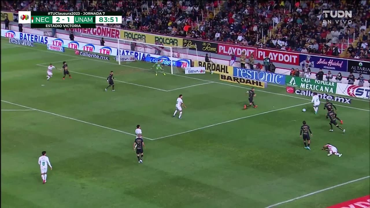 ¡GOOOL! Agustín Oliveros anota para Necaxa.