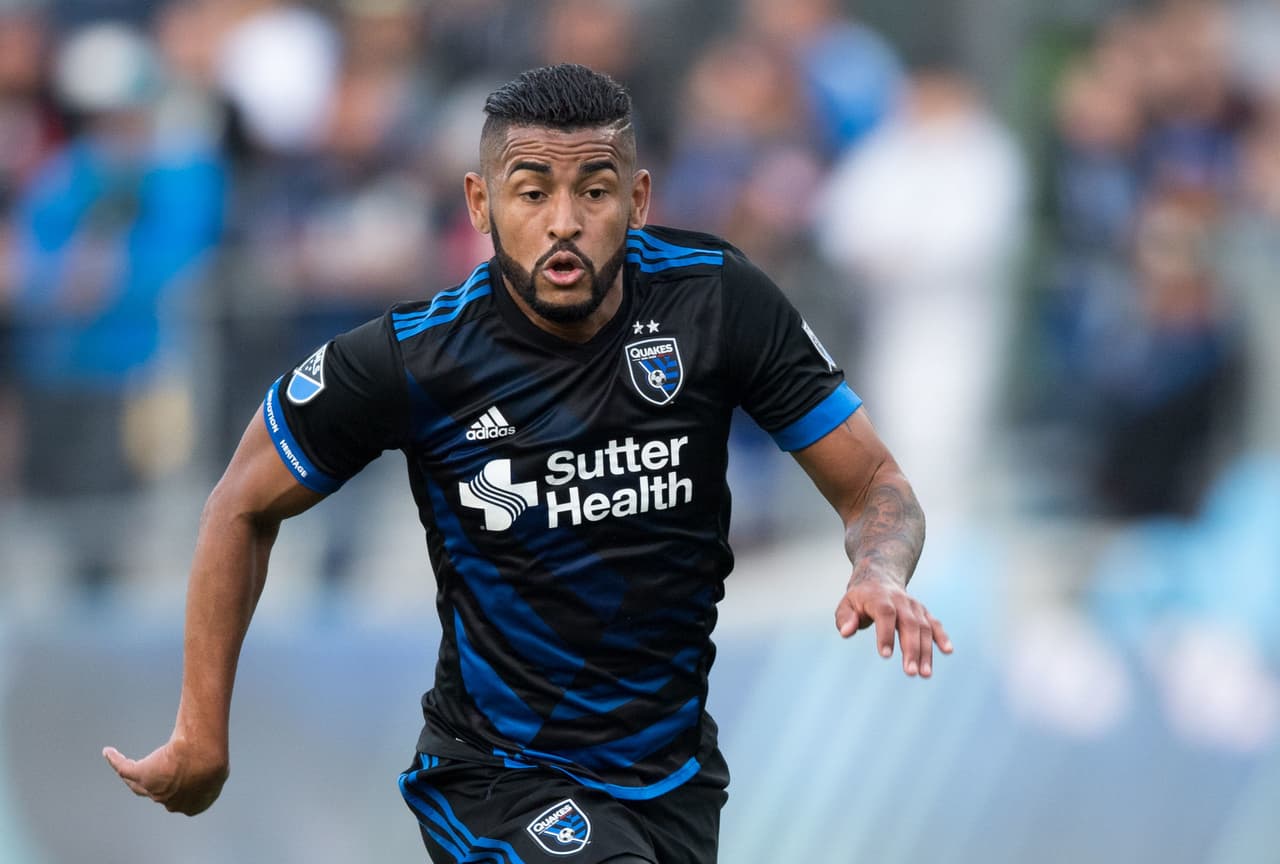 El panameño es uno de los futbolistas más importantes de los Quakes.