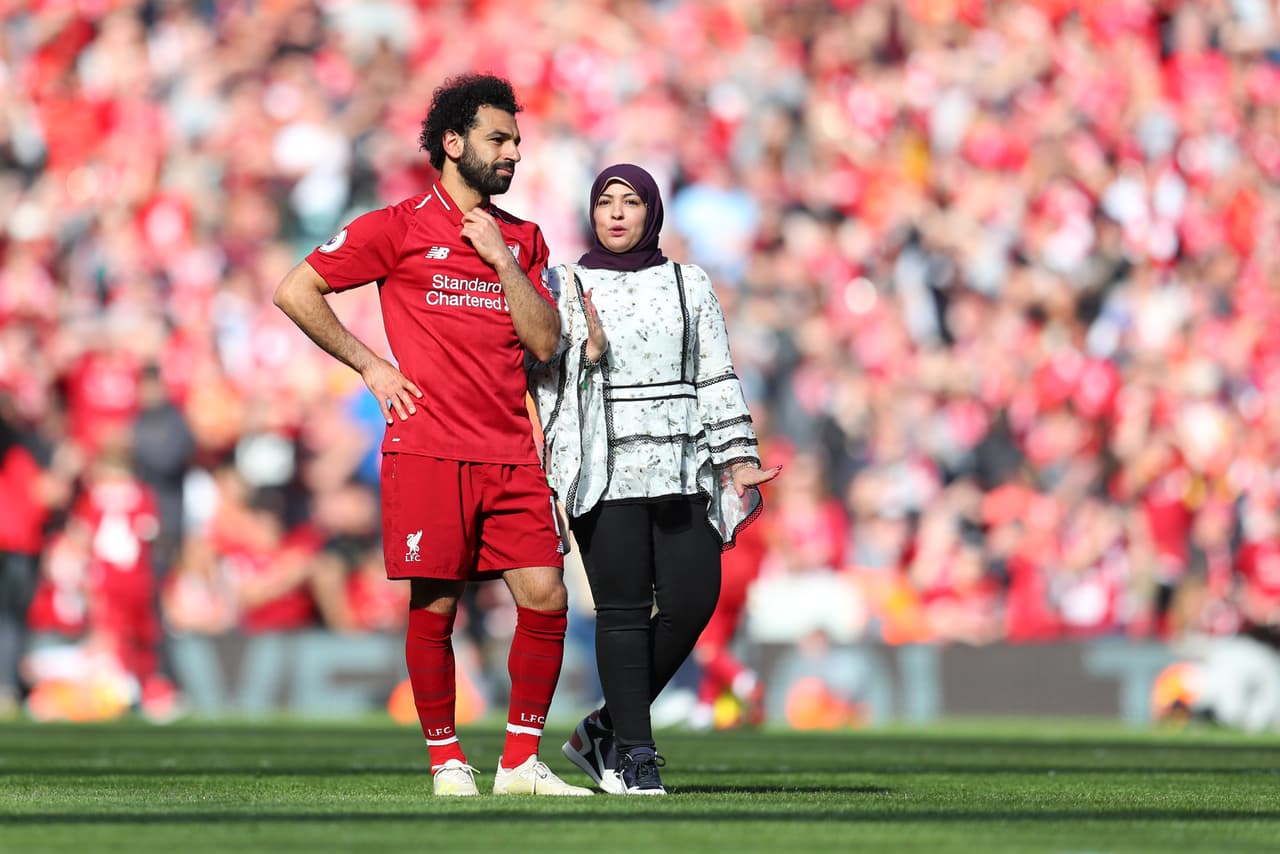 Maggi (esposa de Mohamed Salah, delantero de Liverpool)