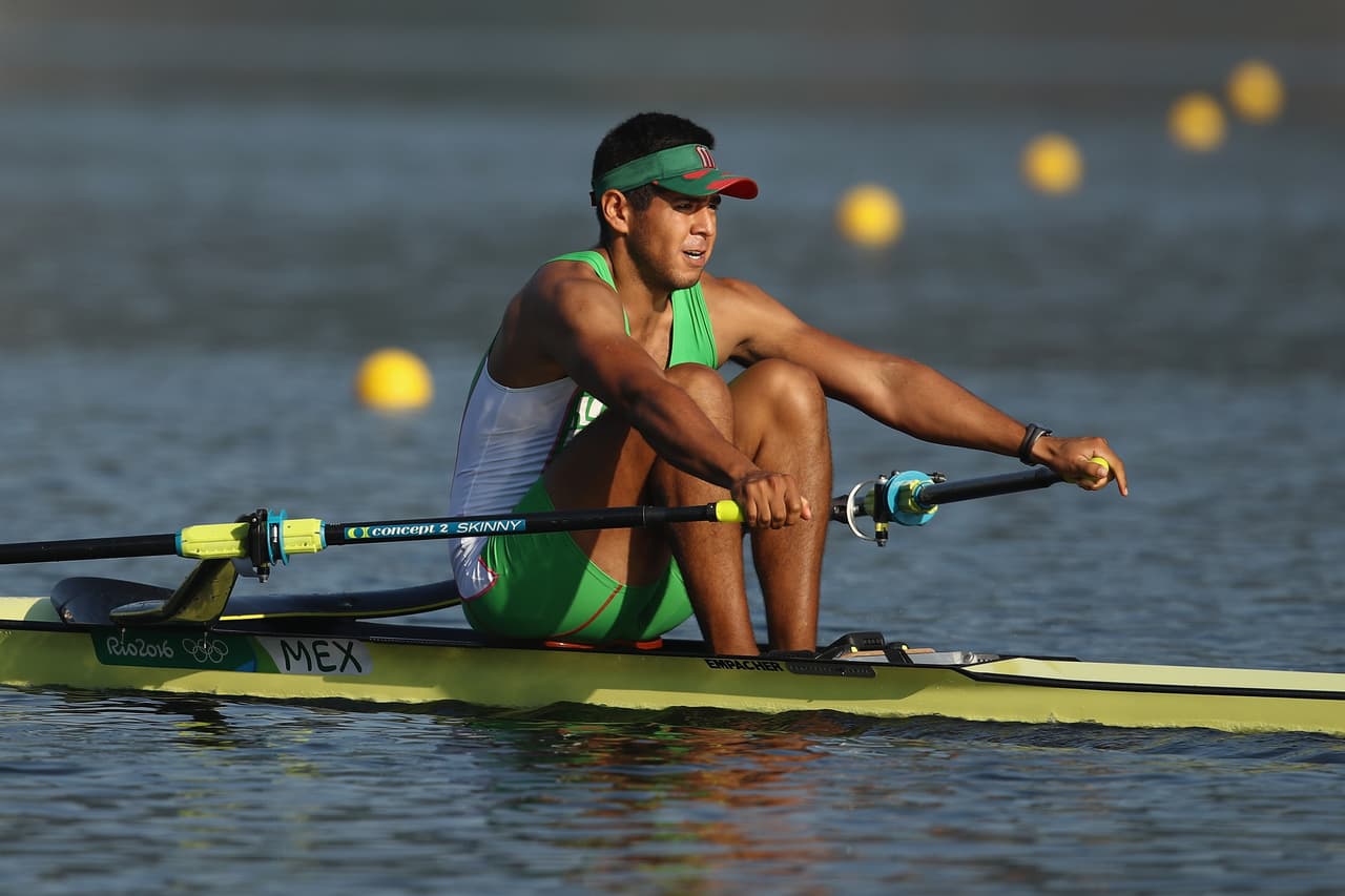  Juan Carlos Cabrera terminó en segundo lugar de la final B de remo en Río 2016