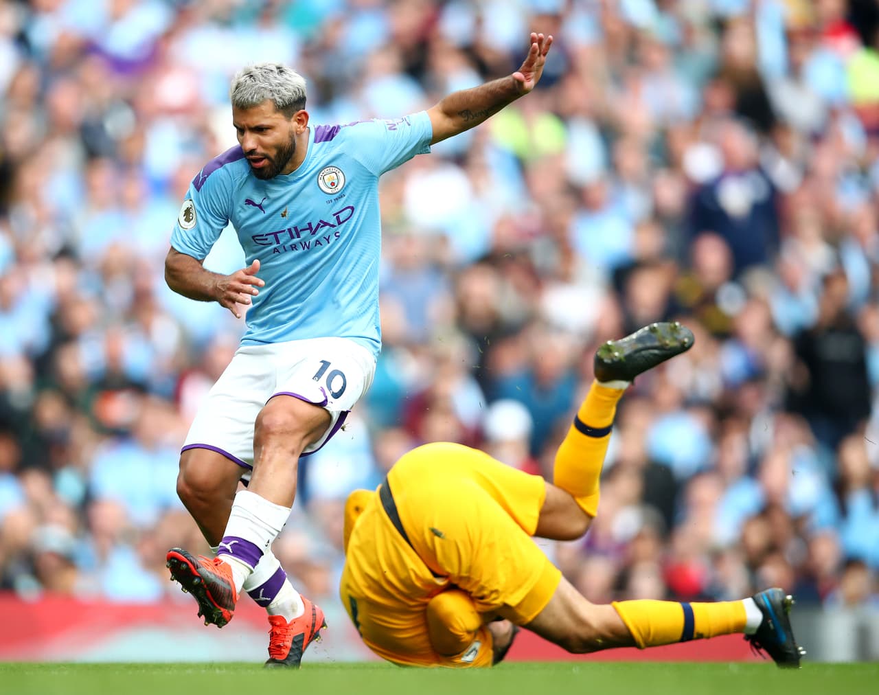 Fue un 2-2 con polémica en el Etihad Stadium cuando a Gabriel Jesús le anularon el tercer gol del Manchester City sobre el Tottenham
