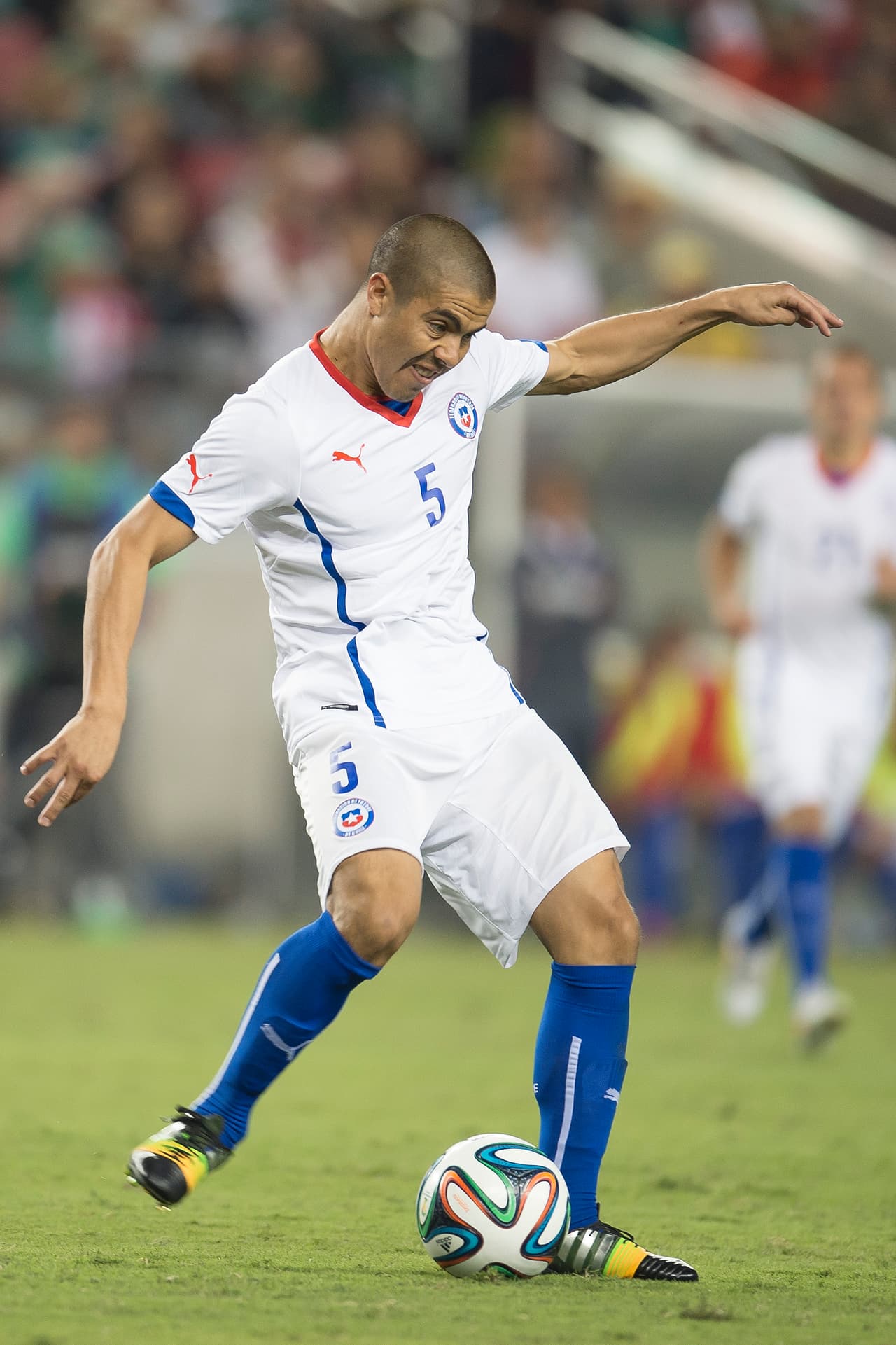 Francisco Silva, recién llegado a Chiapas, viene precedido del título de la Copa América conseguido este verano. El mediocampista chileno está llamado a ser desde la media cancha el hombre importante de Jaguares.