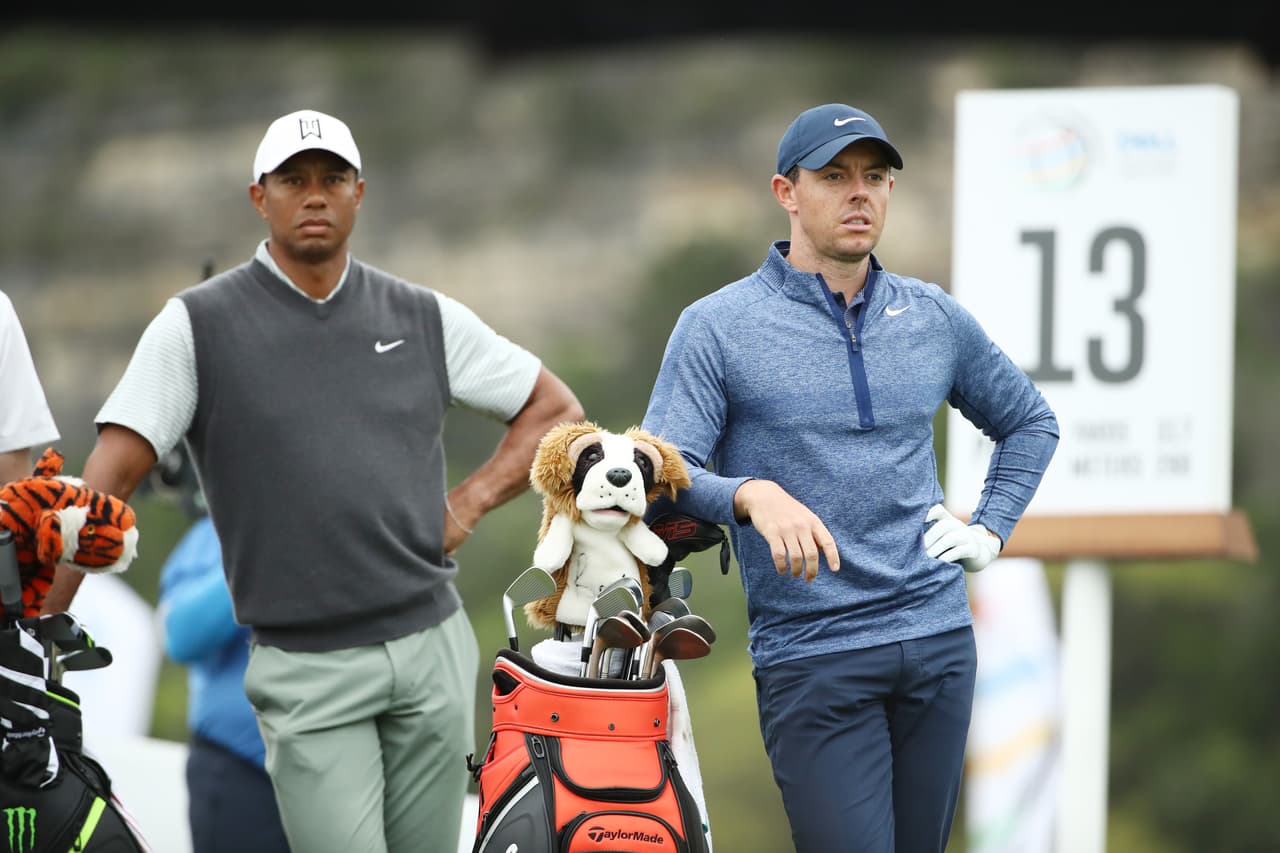Tiger Woods y Rory McIlroy, listos para el Masters de Augusta
