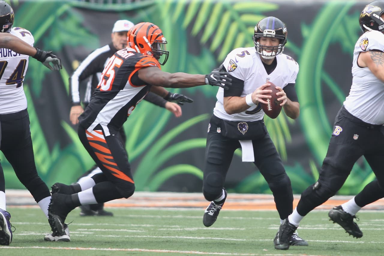 El ex de la Universidad de Delaware buscará rebasar las 35 mil yardas por aire aunque no será tarea fácil pues su cuerpo de receptores se ha visto mermado con el paso del tiempo y salvo Steve Smith, el resto deberá mostrar argumentos.