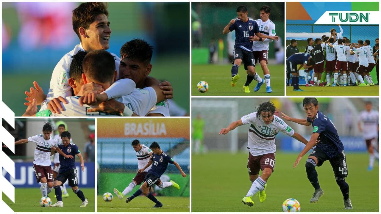 México vence a Japón 2-0, con goles de Pizzuto y Muñoz; jugará contra Corea del Sur en cuartos de final.