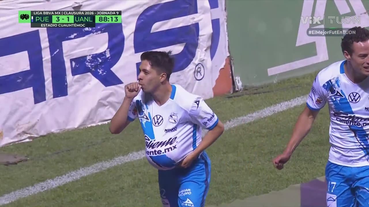 ¡Puebla sella el triunfo sobre Tigres! Gol de Carlos Baltazar