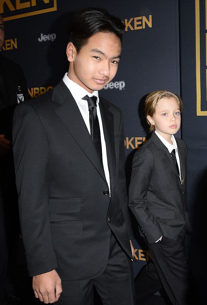 Maddox y Shiloh - Hijos de Brad Pitt y Angelina Jolie
<br>