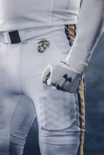 Esta es la espectacular indumentaria que vestirá a los protagonistas del juego Army vs Navy de la NCAA el 12 de diciembre.