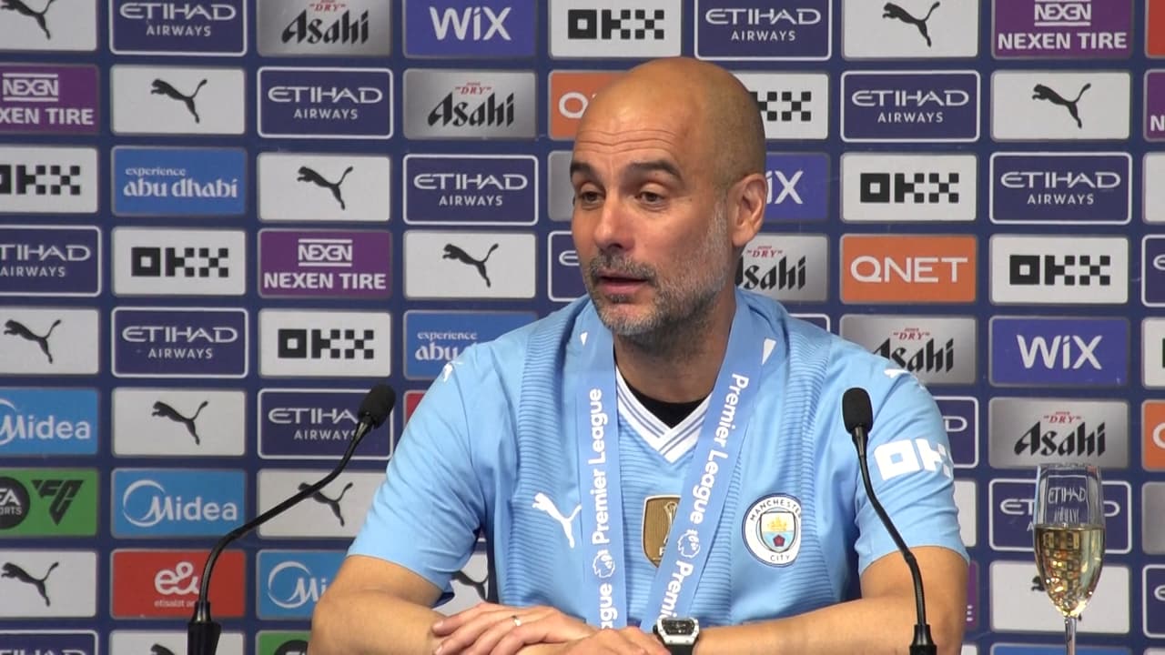 Pep se quiebra, casi llora y se pone emocional al despedir a Klopp