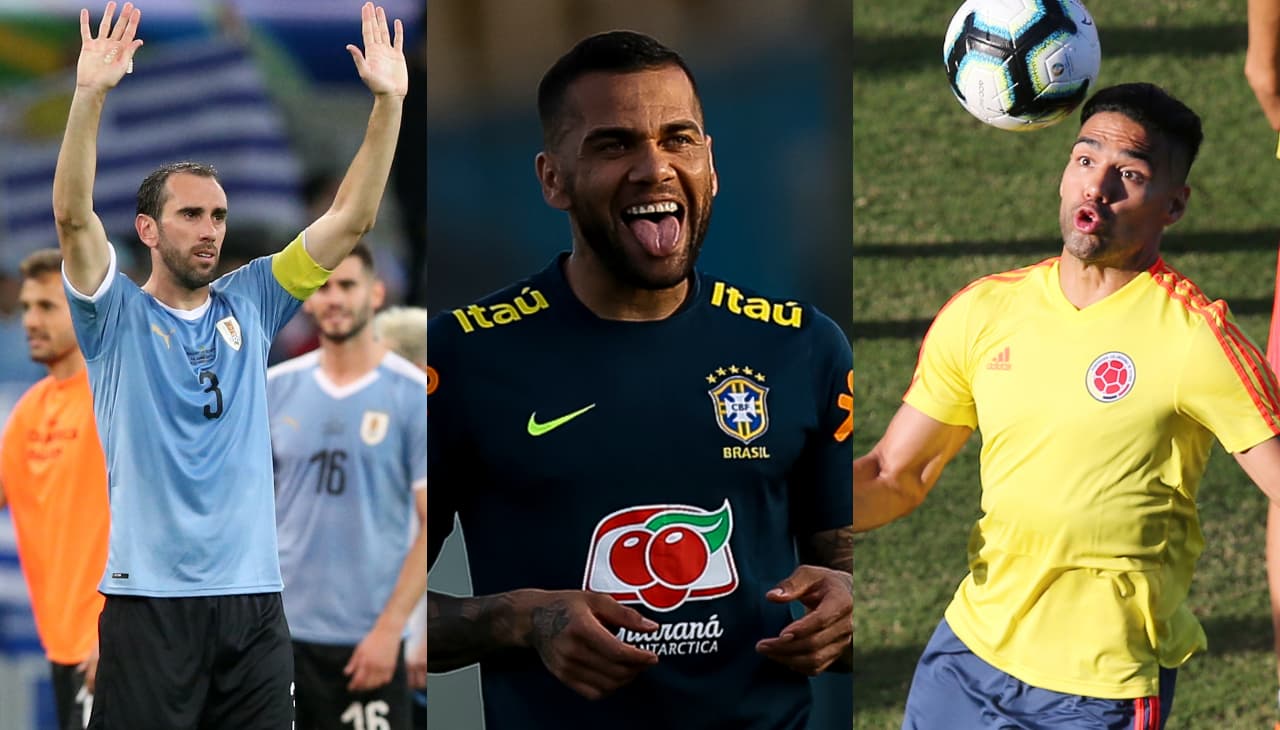 La Copa América tiene en los veteranos una valiosa cuota de experiencia y por eso vale la pena destacar a aquellos jugadores de 33 años o más que sueñan con el título continental.