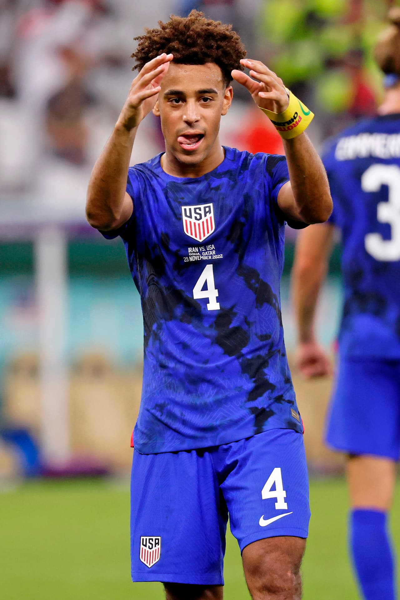 Tyler Adams se convirtió en el perfecto capitán para esta selección de Estados Unidos, tanto antes como durante el partido frente a Irán.