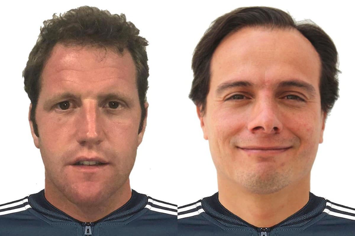 Miguel Urrutia (izq.) y Rodrigo Ledesma dieron el primer metal a México en pelota vasca.