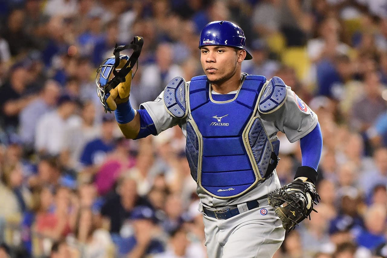 El venezolano Willson Contreras es el otro receptor de los Cachorros y con sus 26 años ha estado en 76 juegos en 2016.