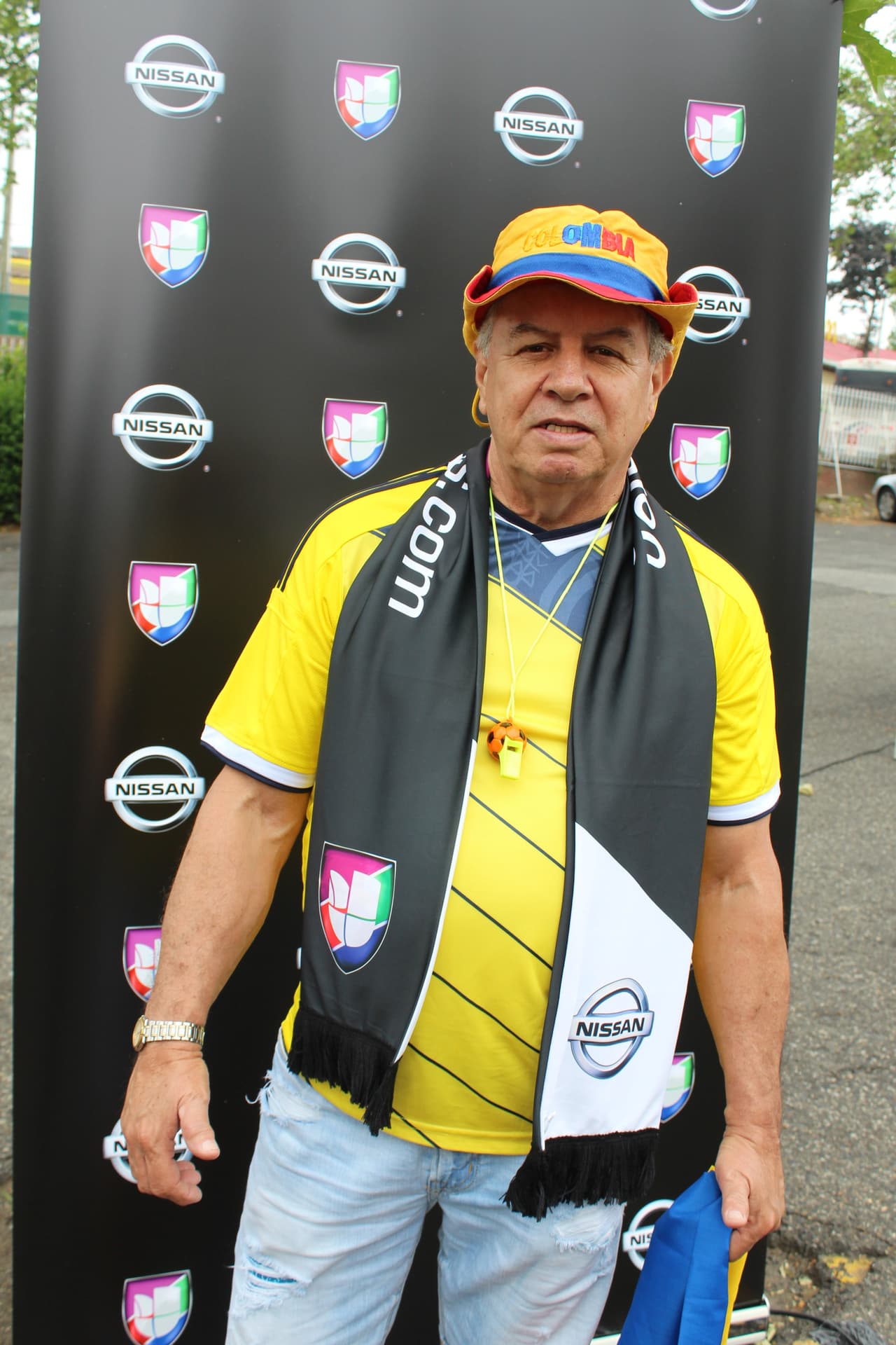 El orgullo colombiano dijo presente en el Shchuetzen Park en North Bergen para apoyar la selección colombiana en la Copa América Centenario.