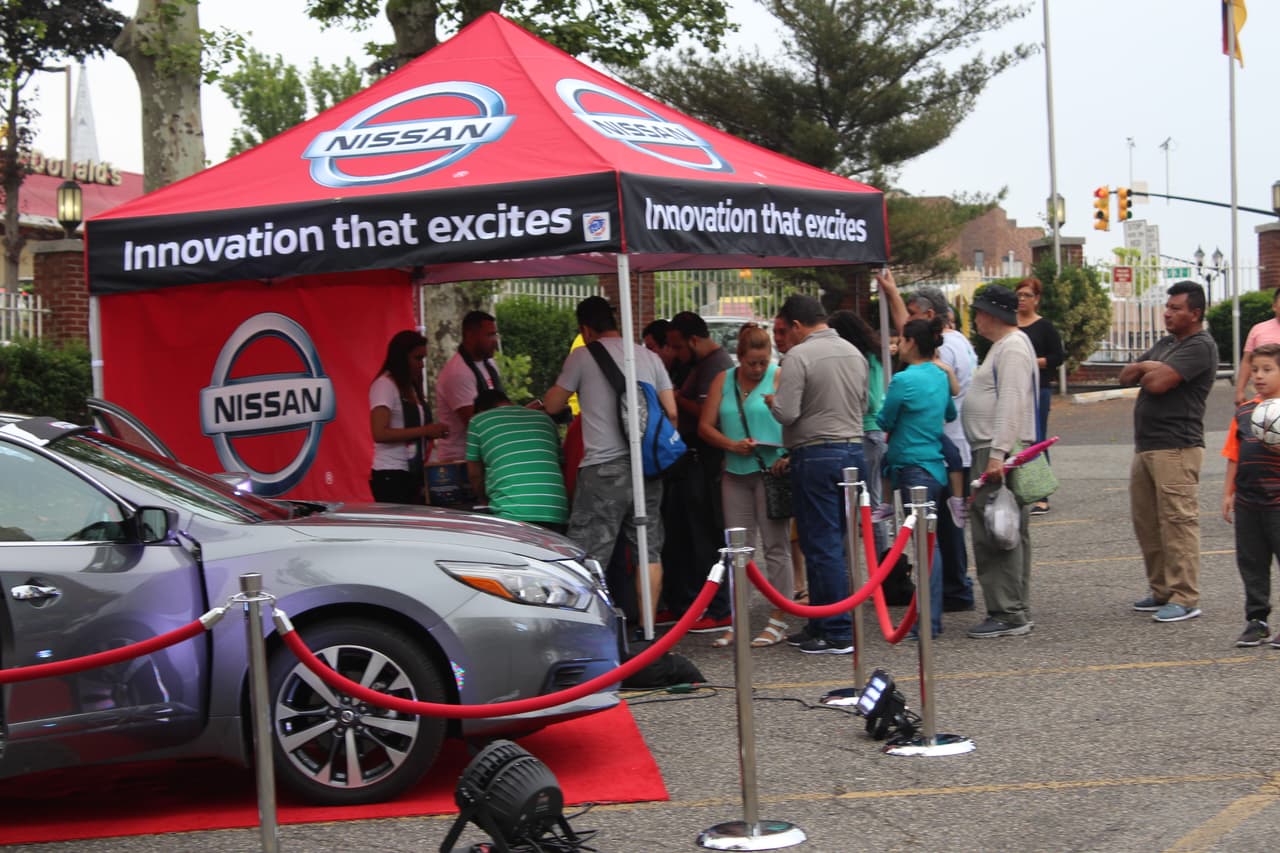El orgullo colombiano dijo presente en el Shchuetzen Park en North Bergen para apoyar la selección colombiana en la Copa América Centenario.