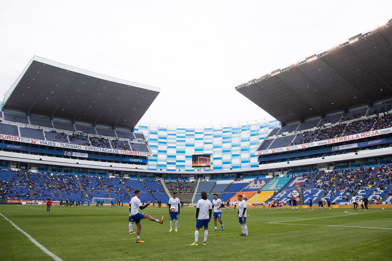 Estadio Cuauhtemóc: 16,716 espectadores