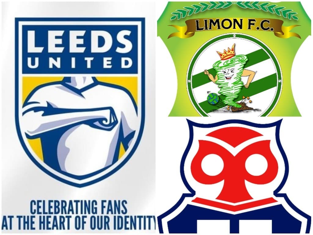 Teniendo en cuenta diseño y propósito,
<a href="https://www.fourfourtwo.com/features/ranked-21-worst-club-badges-world-football?page=0%2C3"> la revista FourFourTwo</a> volvió a compartir su listado en el que hemos puesto al del Leeds en el primer lugar.