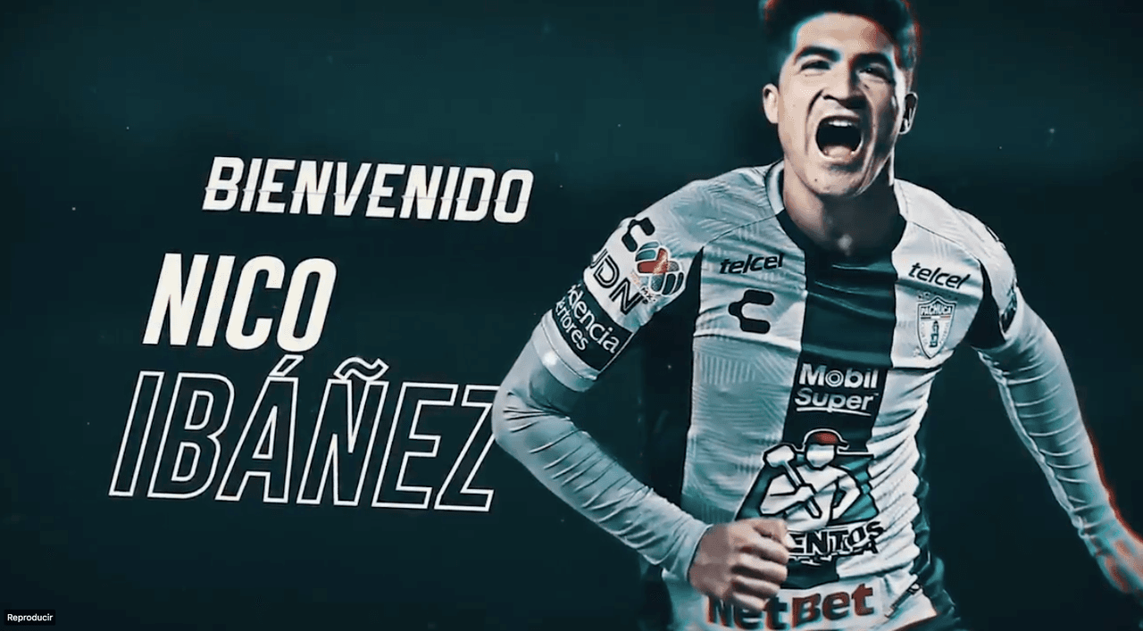 Pachuca oficializa a Nico Ibáñez como refuerzo