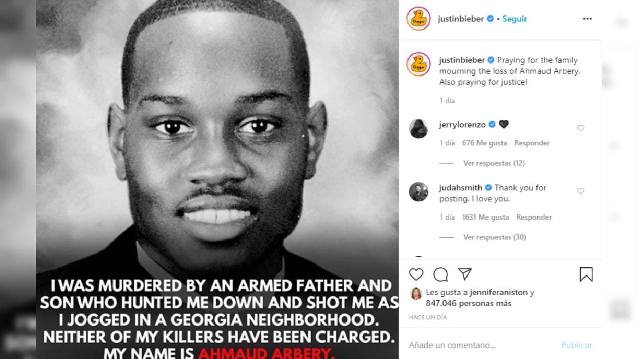 El ciudadano estadounidense fue abatido por dos personas mientras se encontraba corriendo en su vecindario.