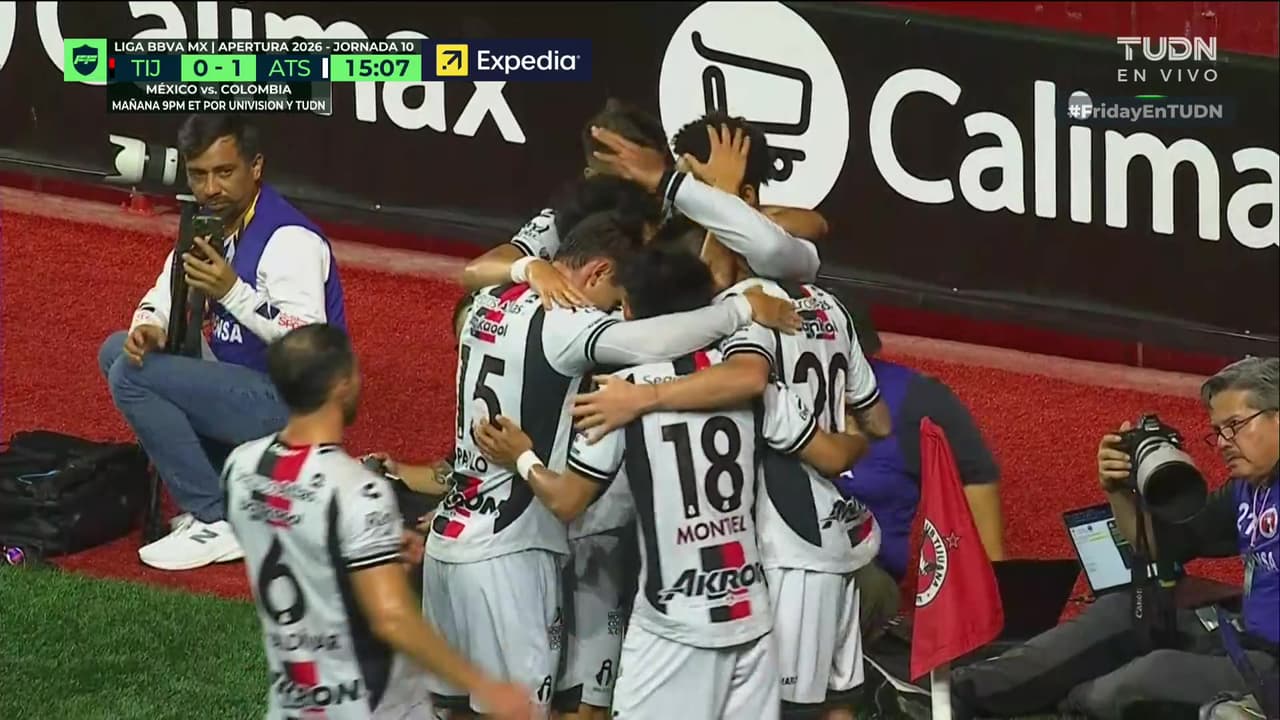 ¡Goooool del Atlas! Mmaee marca y se lo dedica a Duk