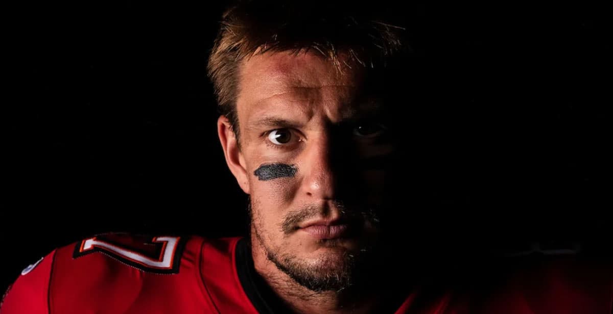 ¡Rob Gronkowski estrenó el uniforme de los Buccaneers!