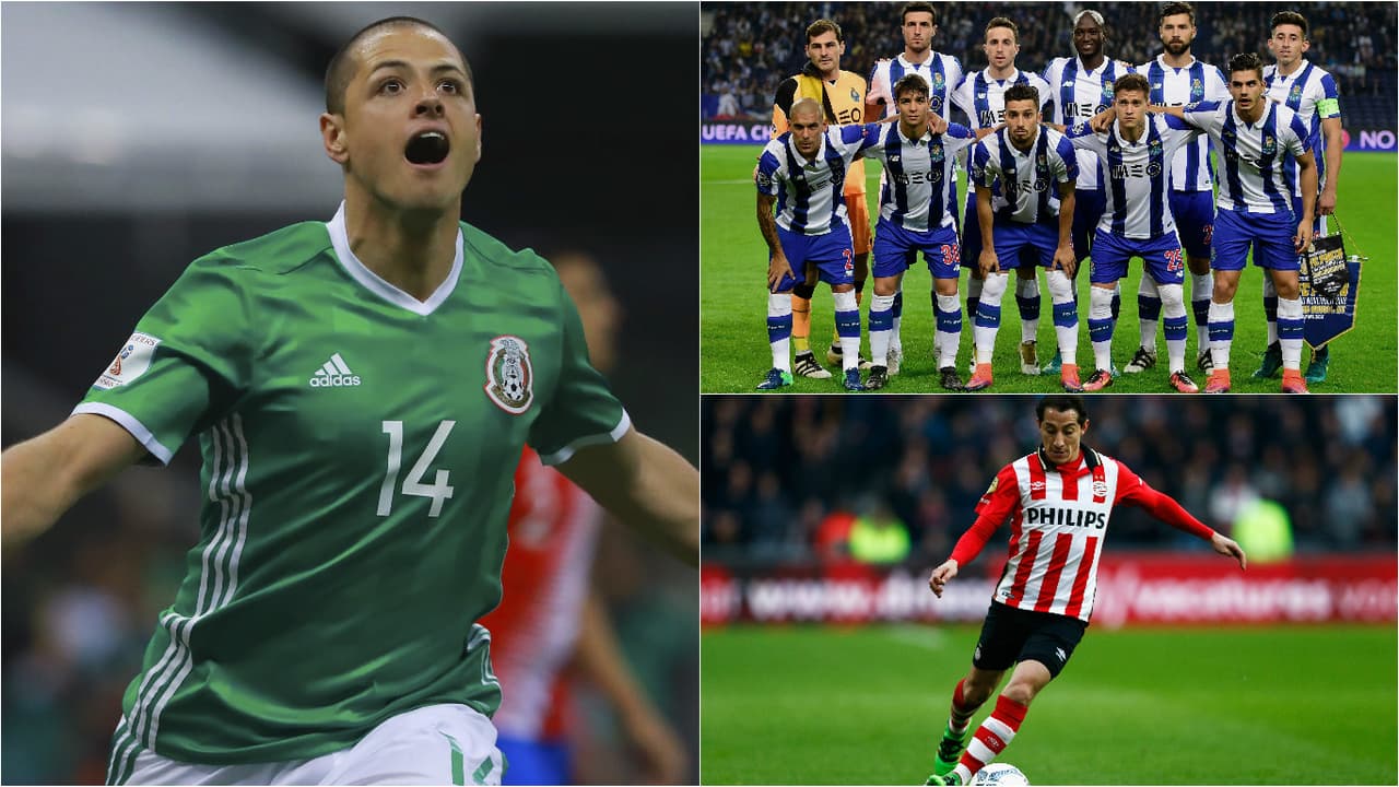 Los legionarios europeos del 'Tri' deberán prepararse bien durante la temporada previa a Rusia 2018.