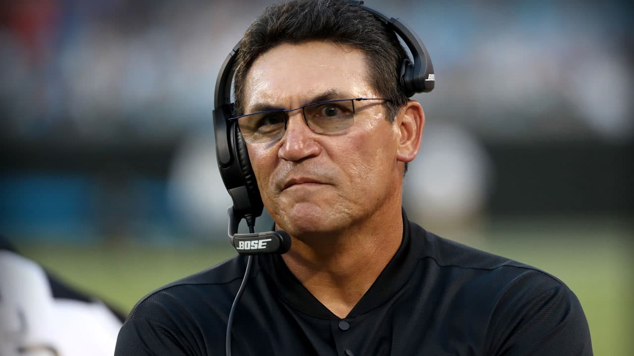 Oficial: Carolina Panthers despiden a Ron Rivera