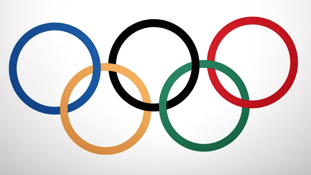 Los aros olímpicos son la representación