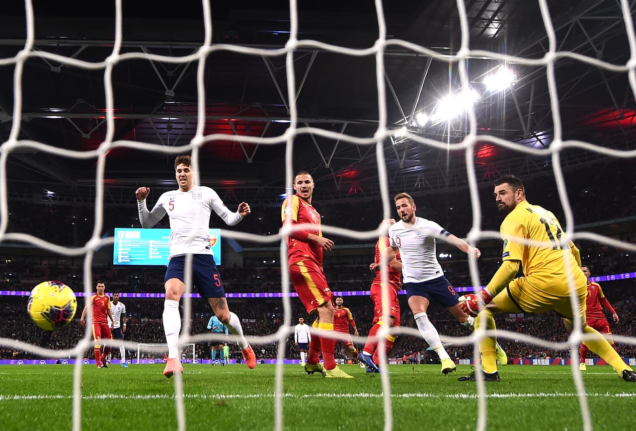 Harry Kane pone su sello a la victoria ante Montenegro anotando un hat trick. Inglaterra consigue su pase a la Euro 2020 con goleada por siete goles a cero.