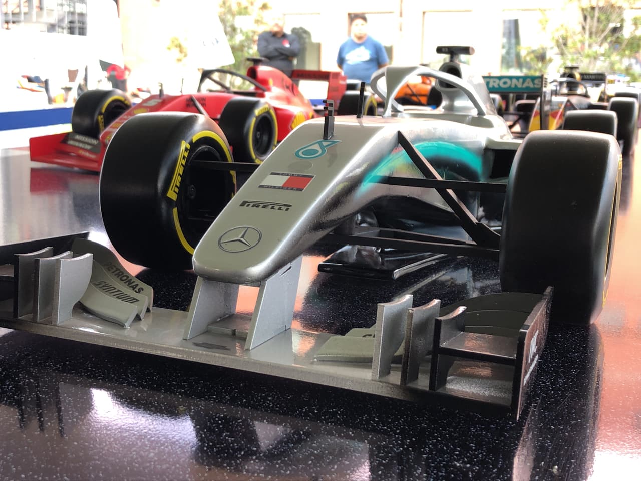 Habrá simuladores de movimiento y de Fórmula Uno.